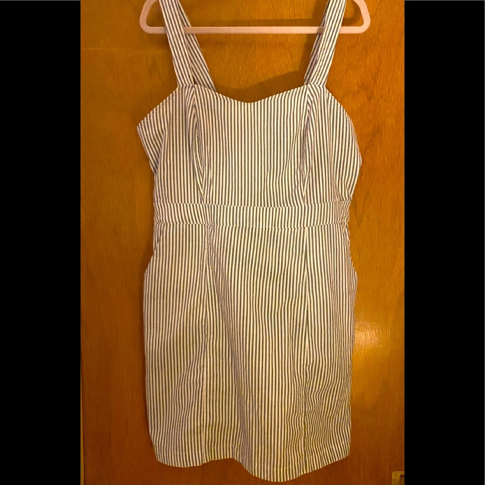 Pinstripe Mini With Pockets